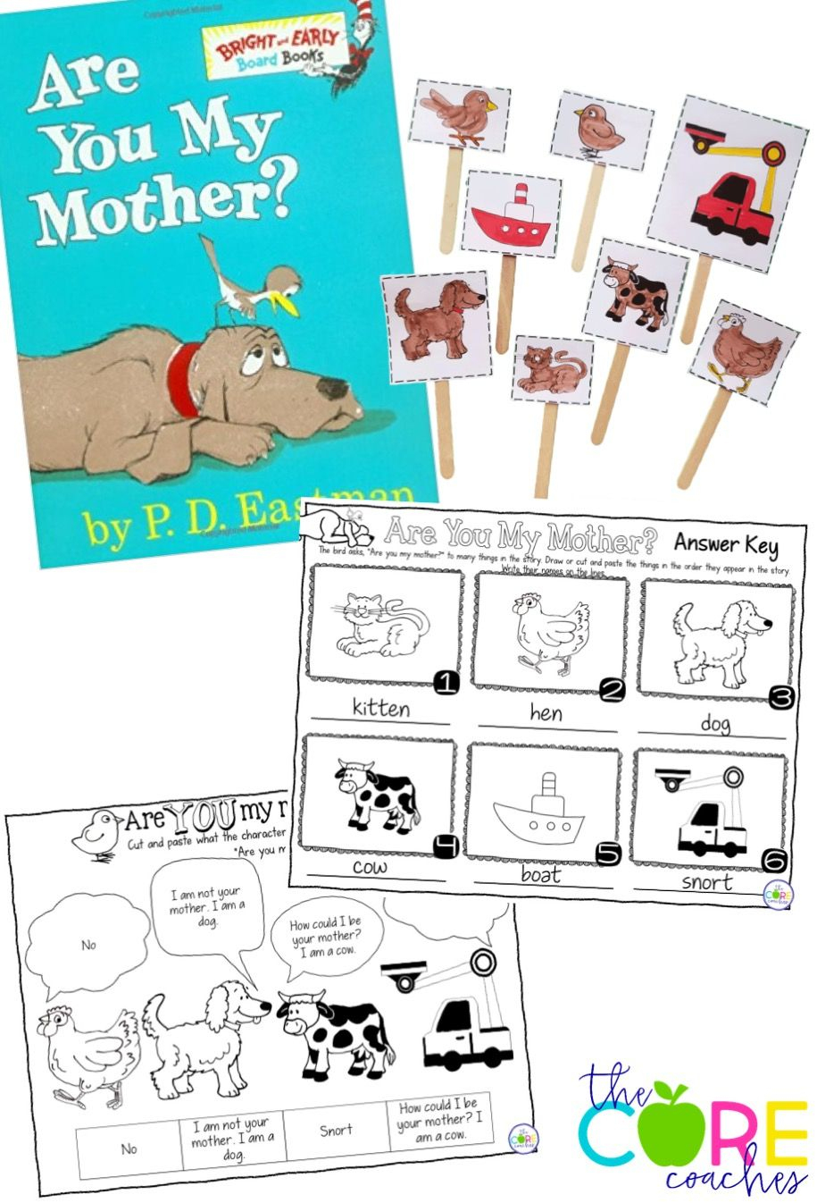 Are You My Mother?: Interactive Read-Aloud Lesson Plans And