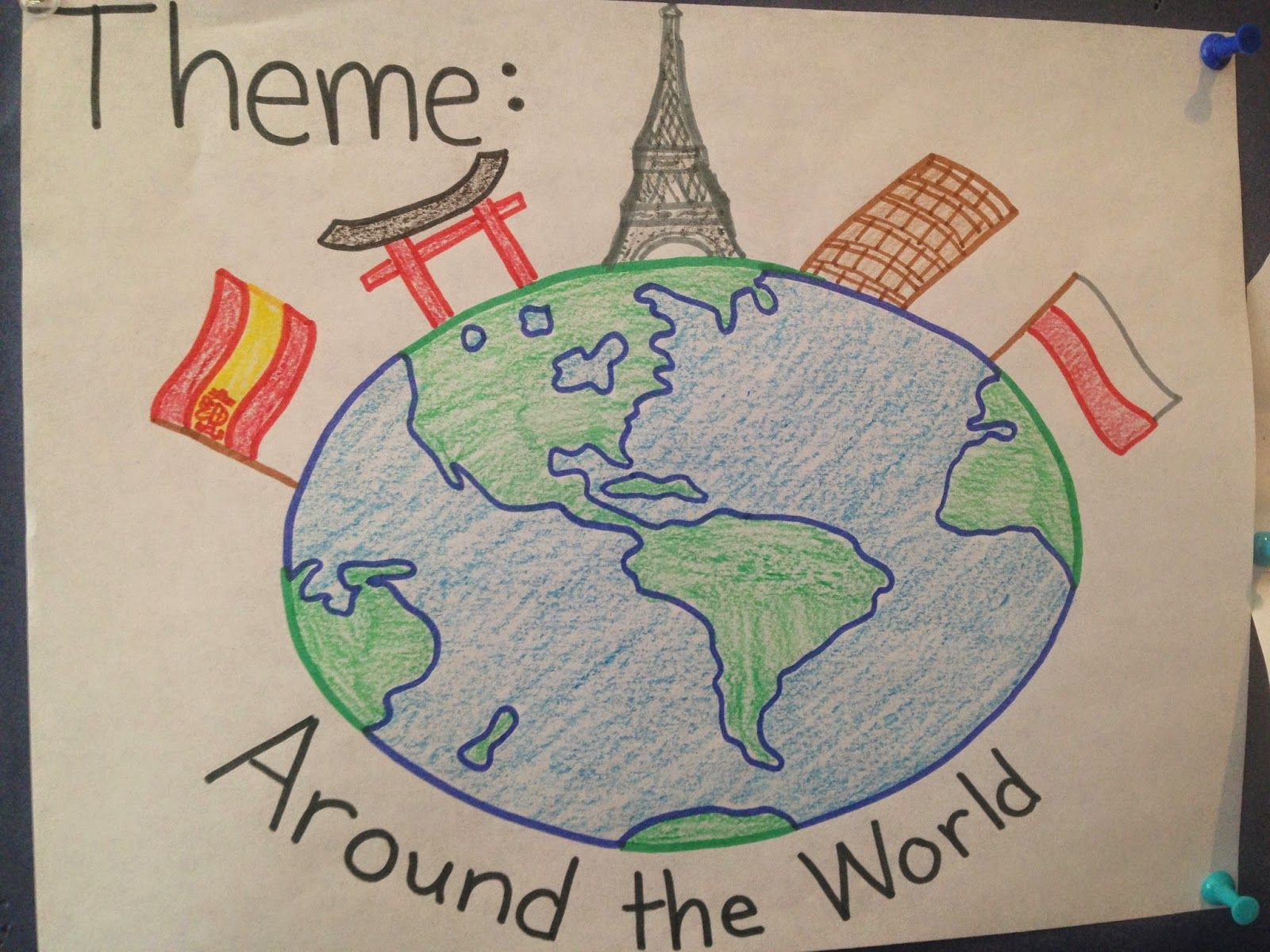 Around The World | Around The World Theme, Summer Camp