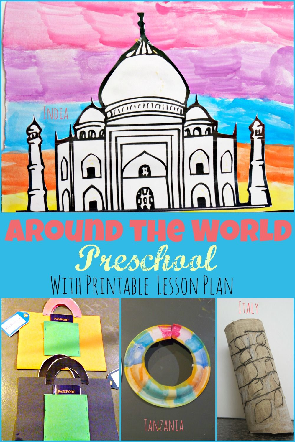 Around The World Preschool Theme | Preschool Theme, Kids