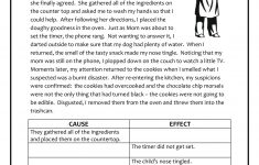 Cause And Effect Lesson Plan
