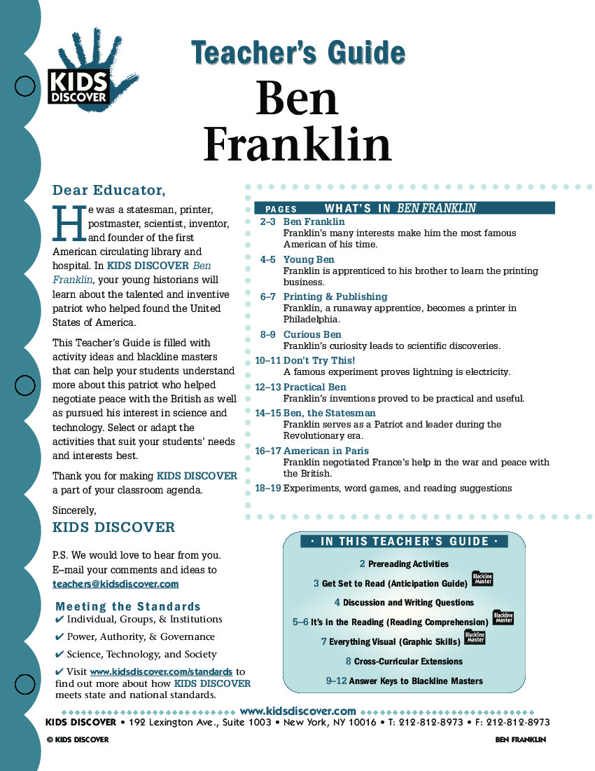 Ben Franklin - Kids Discover