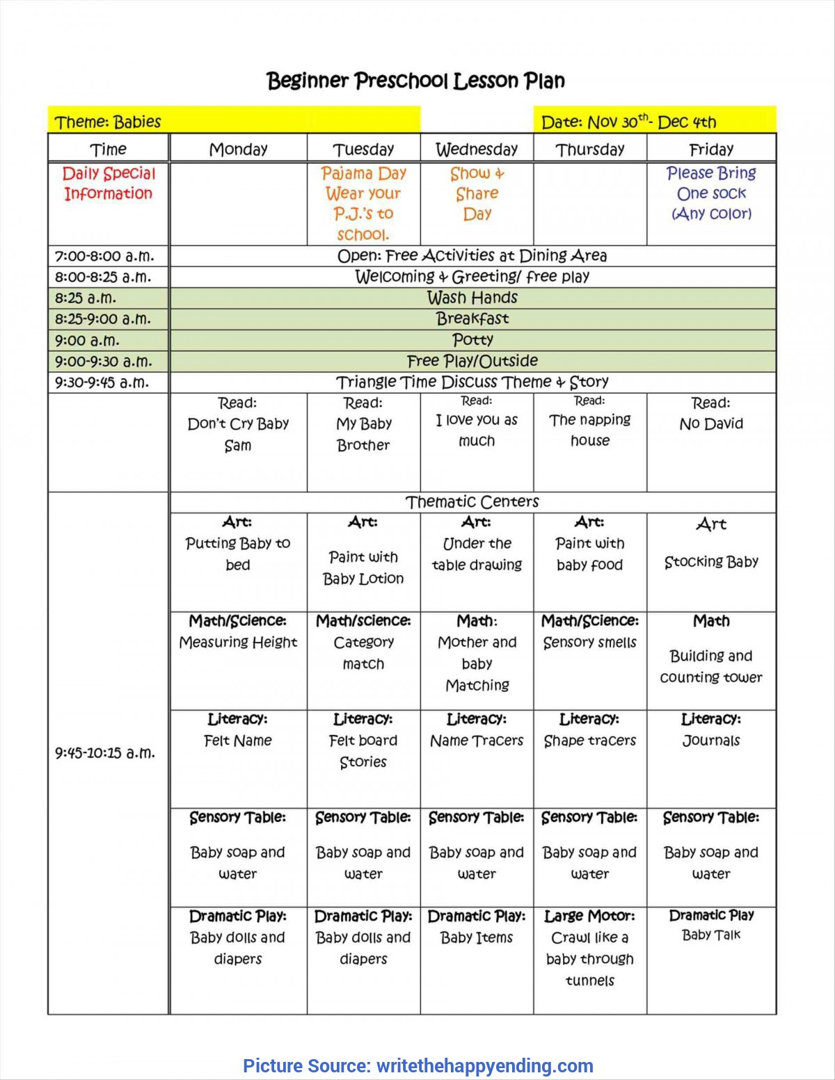 Best 2 Year Old Lesson Plans For Preschool Two Year Old