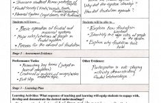 Sample Ubd Lesson Plan In Elementary English