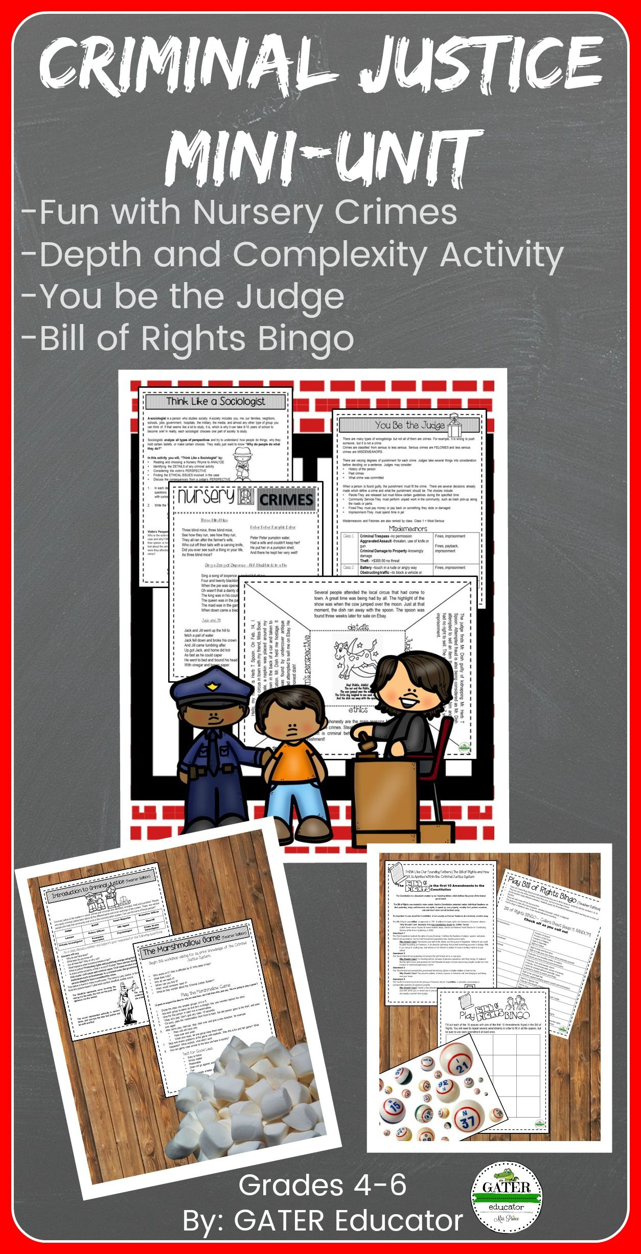 Bill Of Rights | Criminal Justice | Gifted And Talented