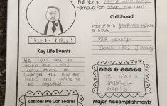Martin Luther King Jr Lesson Plans 3rd Grade