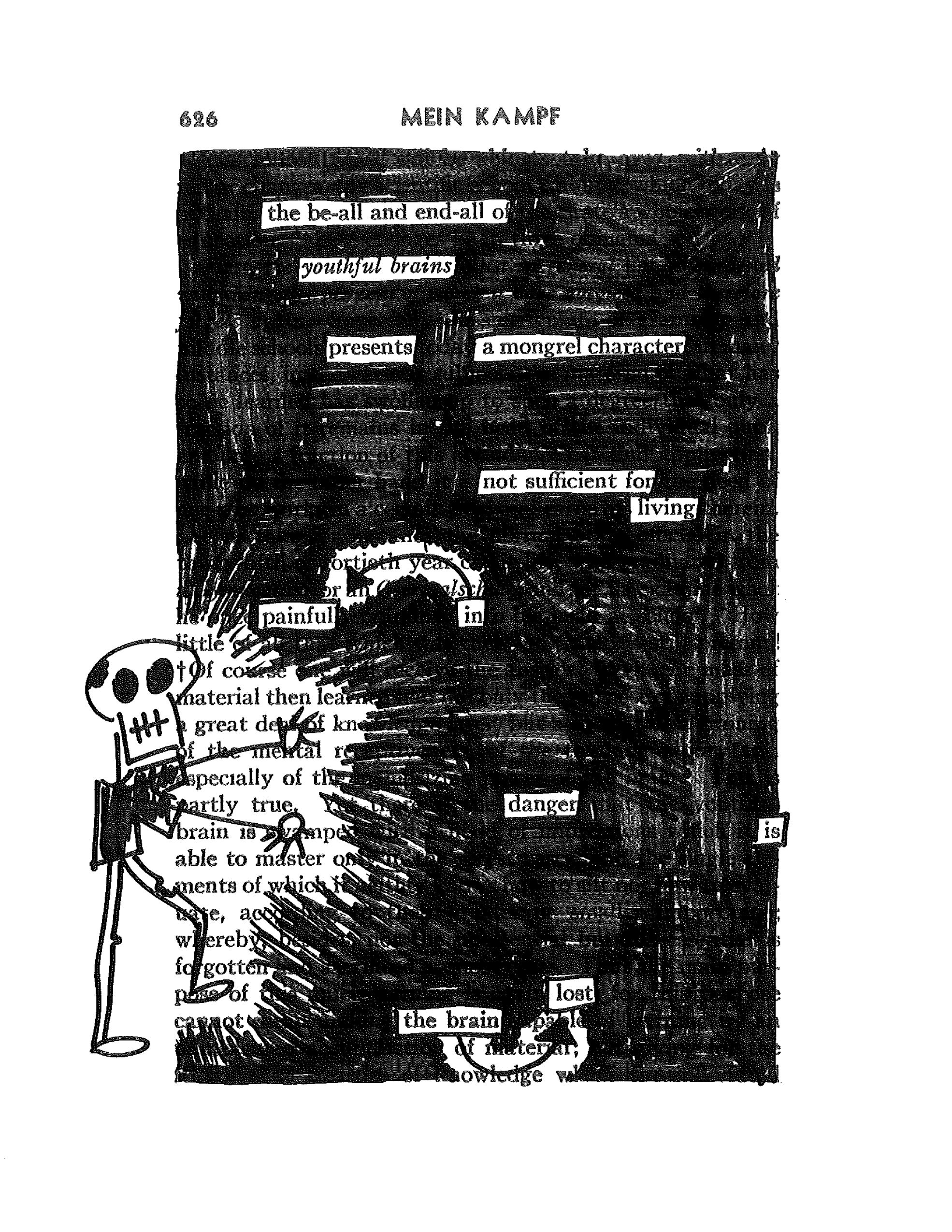 Blackout Poetry With The Book Thief | Blackout Poetry, The
