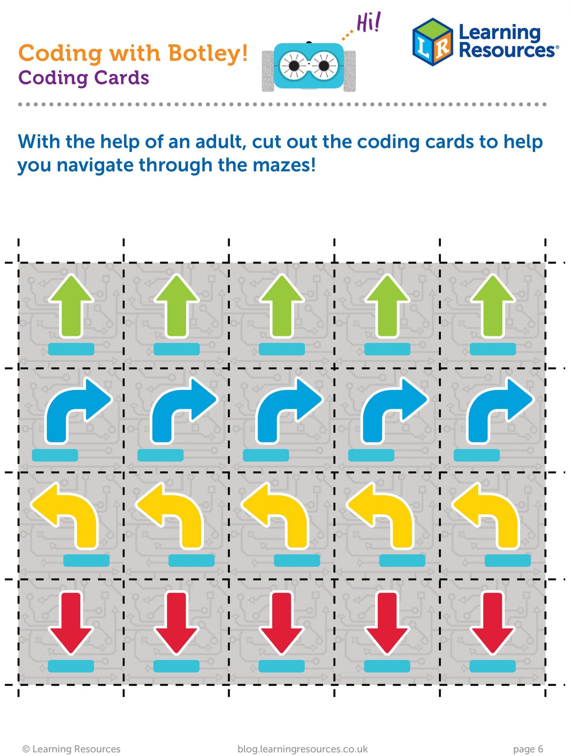 Botley The Coding Robot Activity Sheets - Page 6