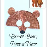 Brown Bear, Brown Bear Paper Plate Mask   Craft As A Follow