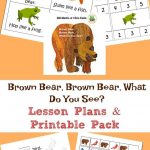 Brown Bear, Brown Bear What Do You See? Preschool Lesson Plans