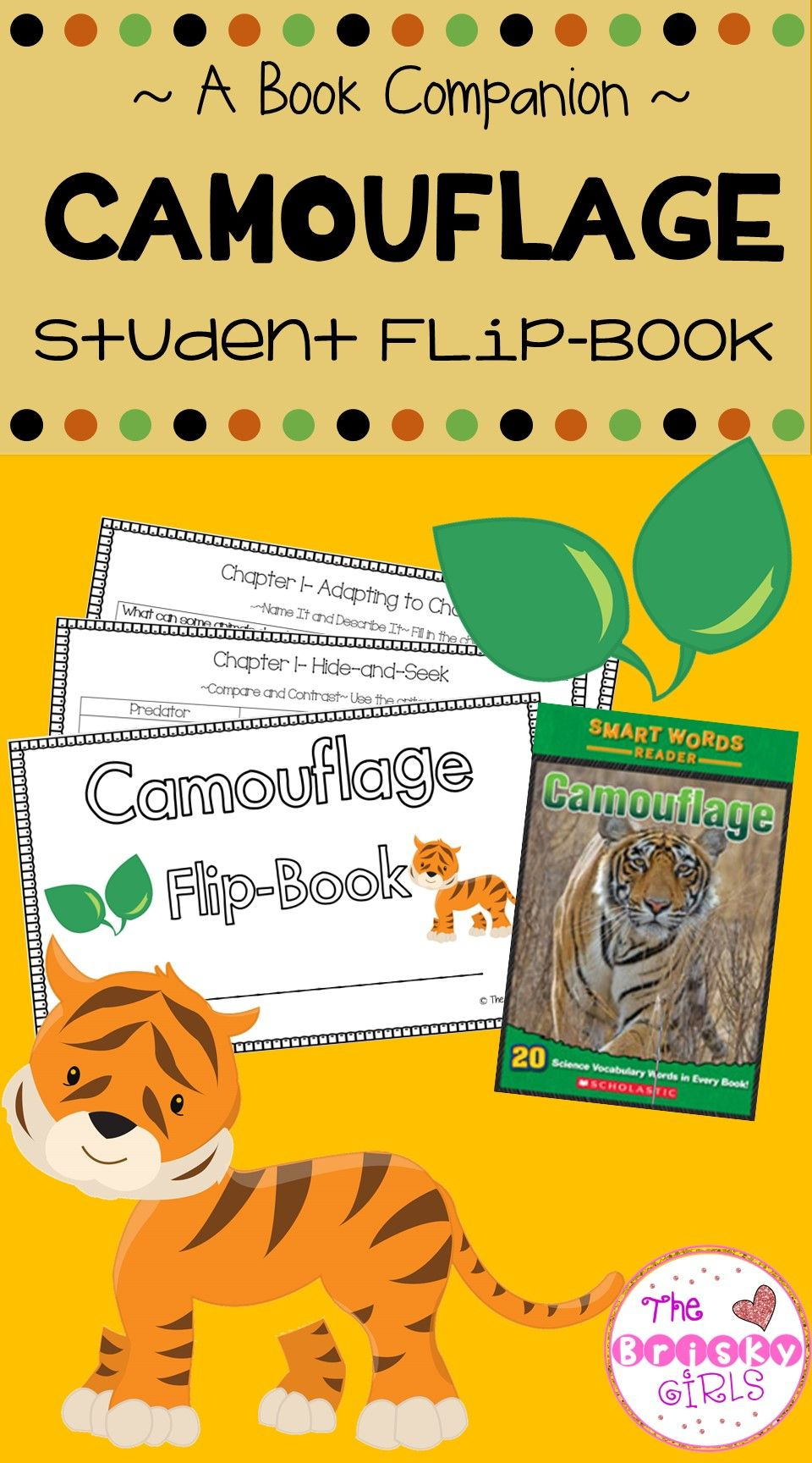 Camouflage Smart Words Reader Flipbook | Camouflage