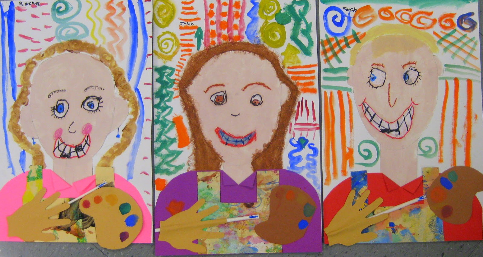 Cassie Stephens: In The Art Room: Kindergarten Self