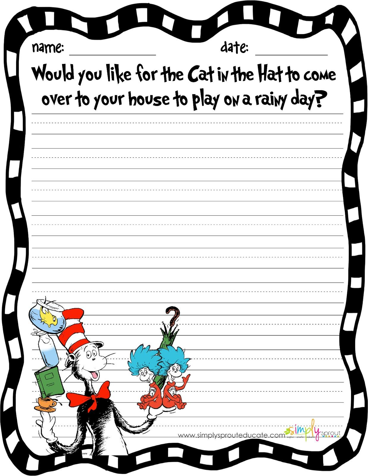 Celebrate Reading With The Cat In The Hat (With Images