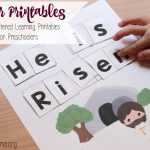 Christ Centered Easter Printables For Preschoolers