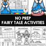 Cinderella Fairy Tale Activities (No Prep) (With Images