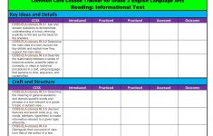 Common Core Lesson Plan Organizers For Math And Ela | Scholastic
