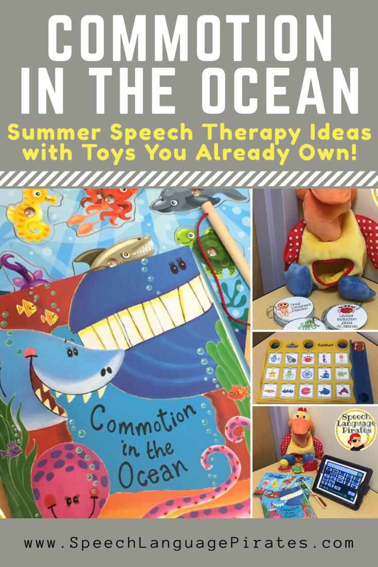 Commotion In The Ocean | Preschool Speech Therapy, Speech