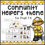 Community Helpers Theme Pack For Pre K/k