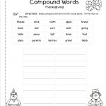 Complex 2Nd Grade Lesson Plans For Compound Words Worksheets