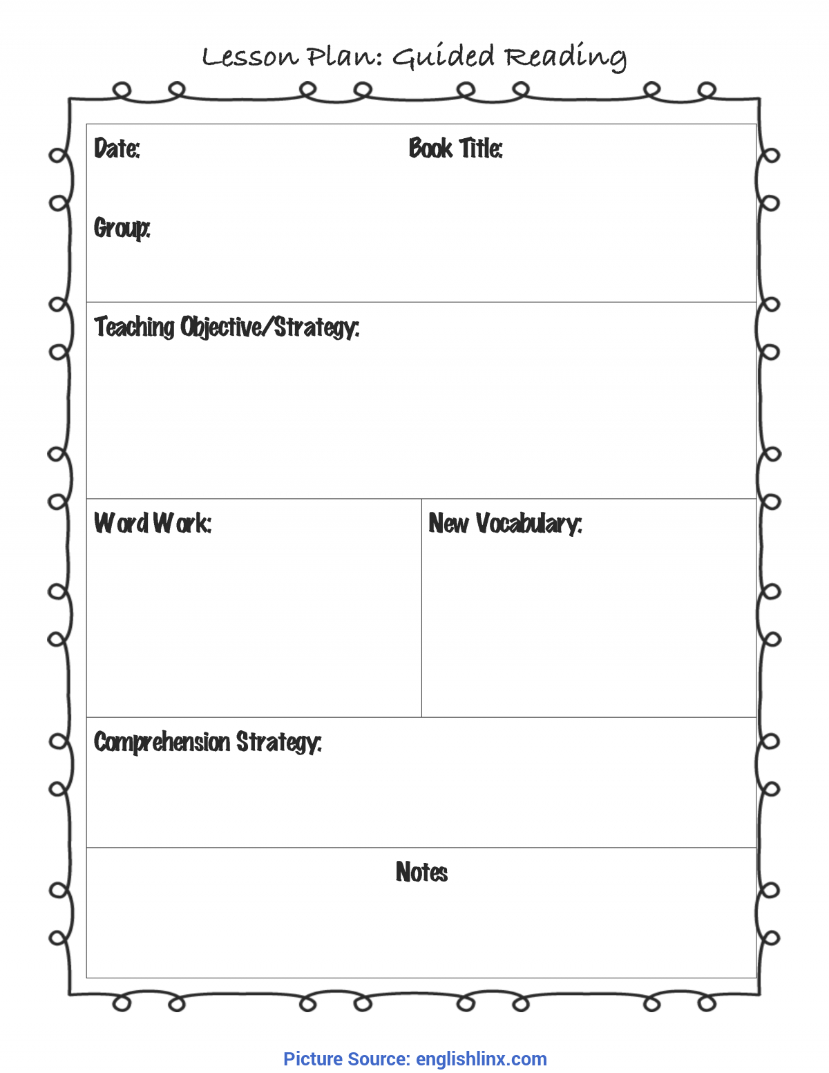 Complex Guided Reading Lesson Plans 2Nd Grade Lesson Plan