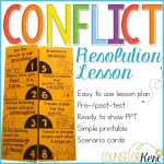 Conflict Resolution Activity: Resolving Conflicts Classroom