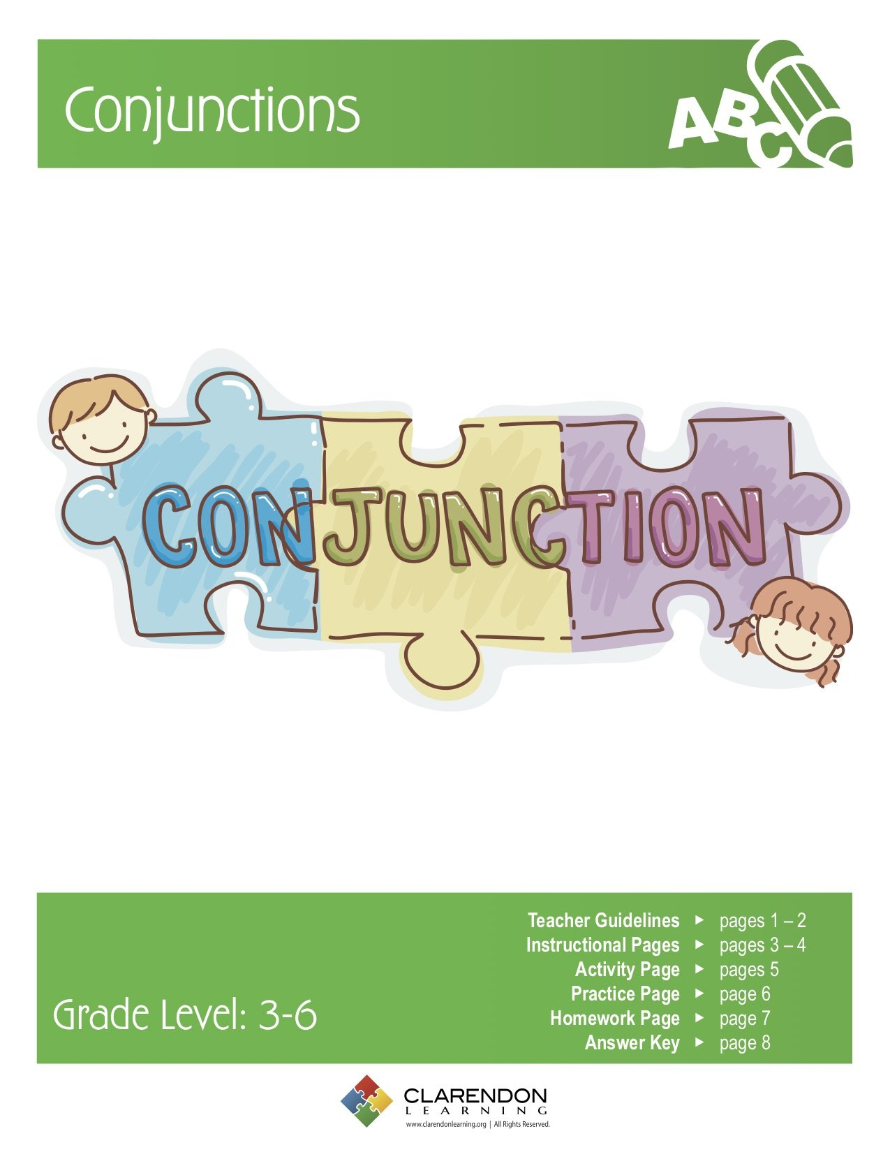 Conjunctions Grade 4 Lesson Plan