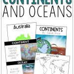 Continents And Oceans Activities And Worksheets | Continents