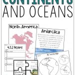 Continents And Oceans Activities And Worksheets | Geography