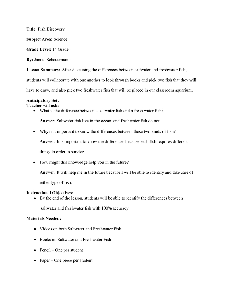 Cooperative Learning Lesson Plansample