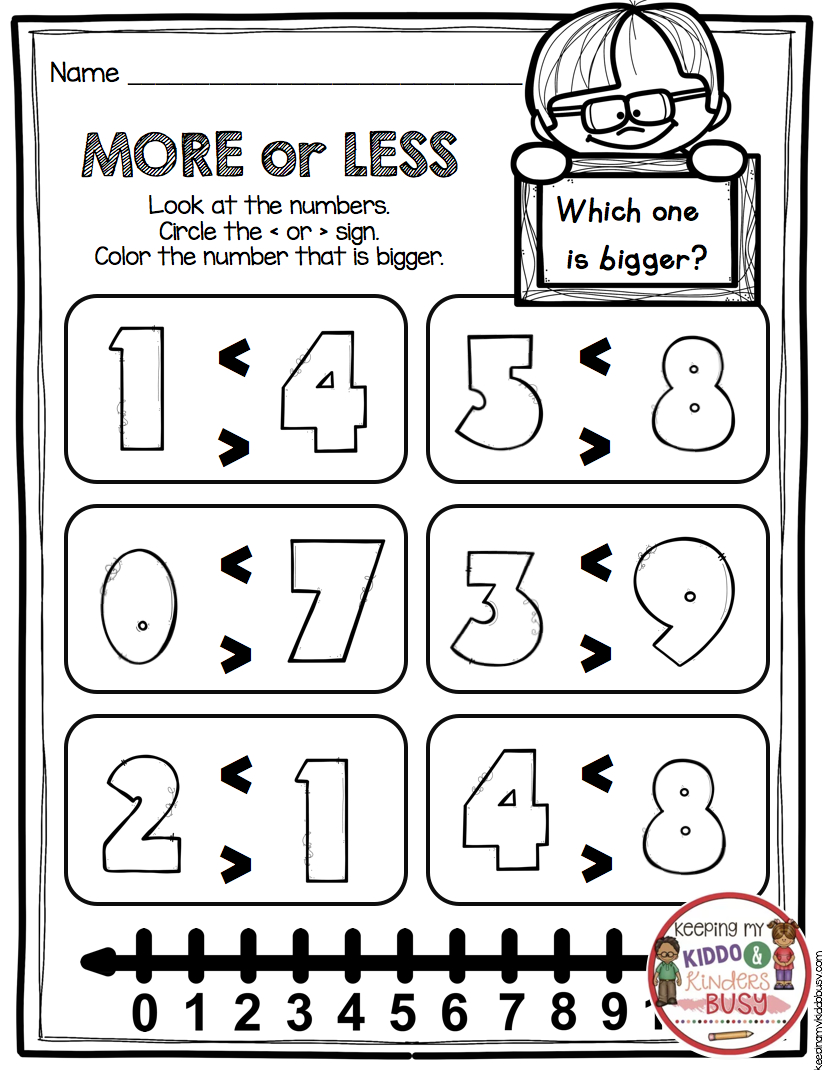 Counting And Cardinality Freebies | Common Core Math