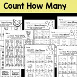 Counting And Cardinality Freebies | Counting Worksheets For