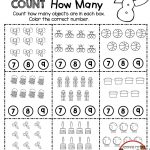 Counting And Cardinality Freebies | Numbers Kindergarten