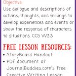 Creative Writing Lesson Plan • Journalbuddies