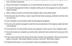 Descriptive Writing Lesson Plans For 4th Grade