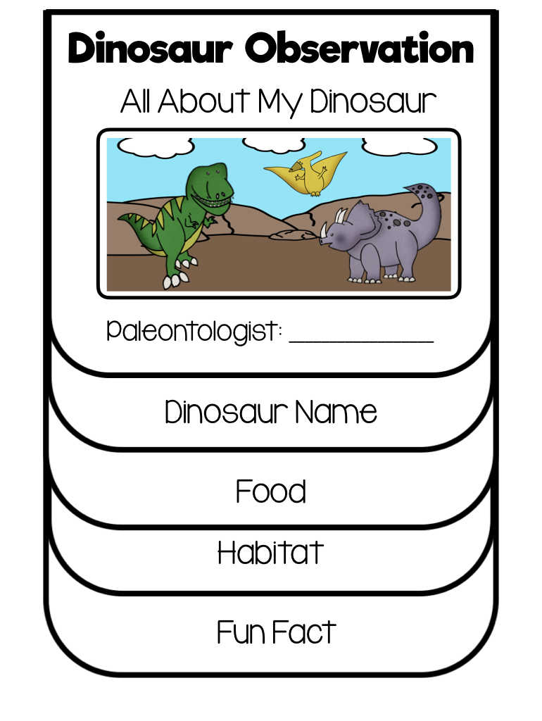 Dinosaur Activities For Kids - Firstieland