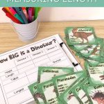 Dinosaur Measurement Of Length Lesson Plan And Posters