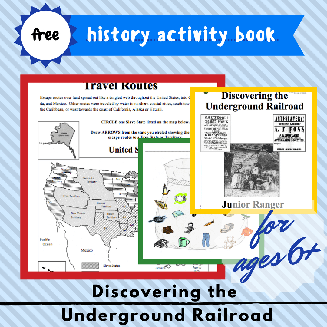 Discovering The Underground Railroad Free Activity Book