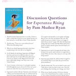 Discussion Questions For Esperanza Risingpam Muñoz Ryan