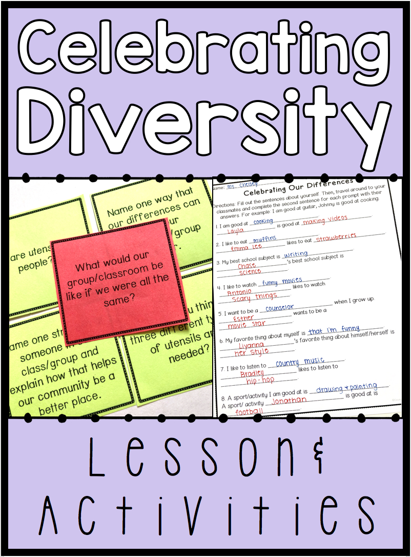 Diversity Activities And Lesson For Accepting Differences