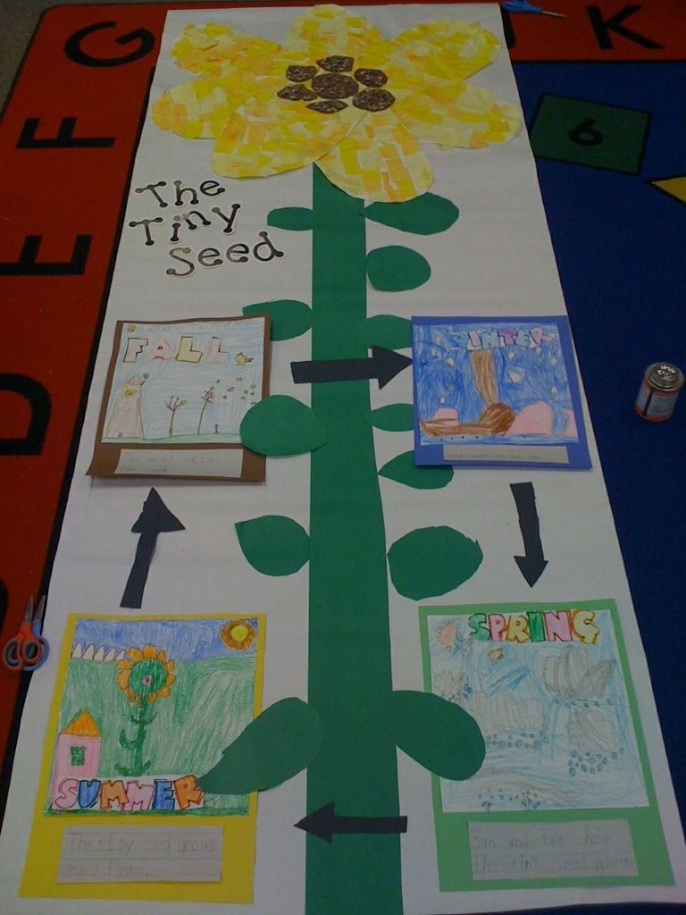 Door Decorating From Eric Carle&amp;#039;s Book &amp;quot;the Tiny Seed