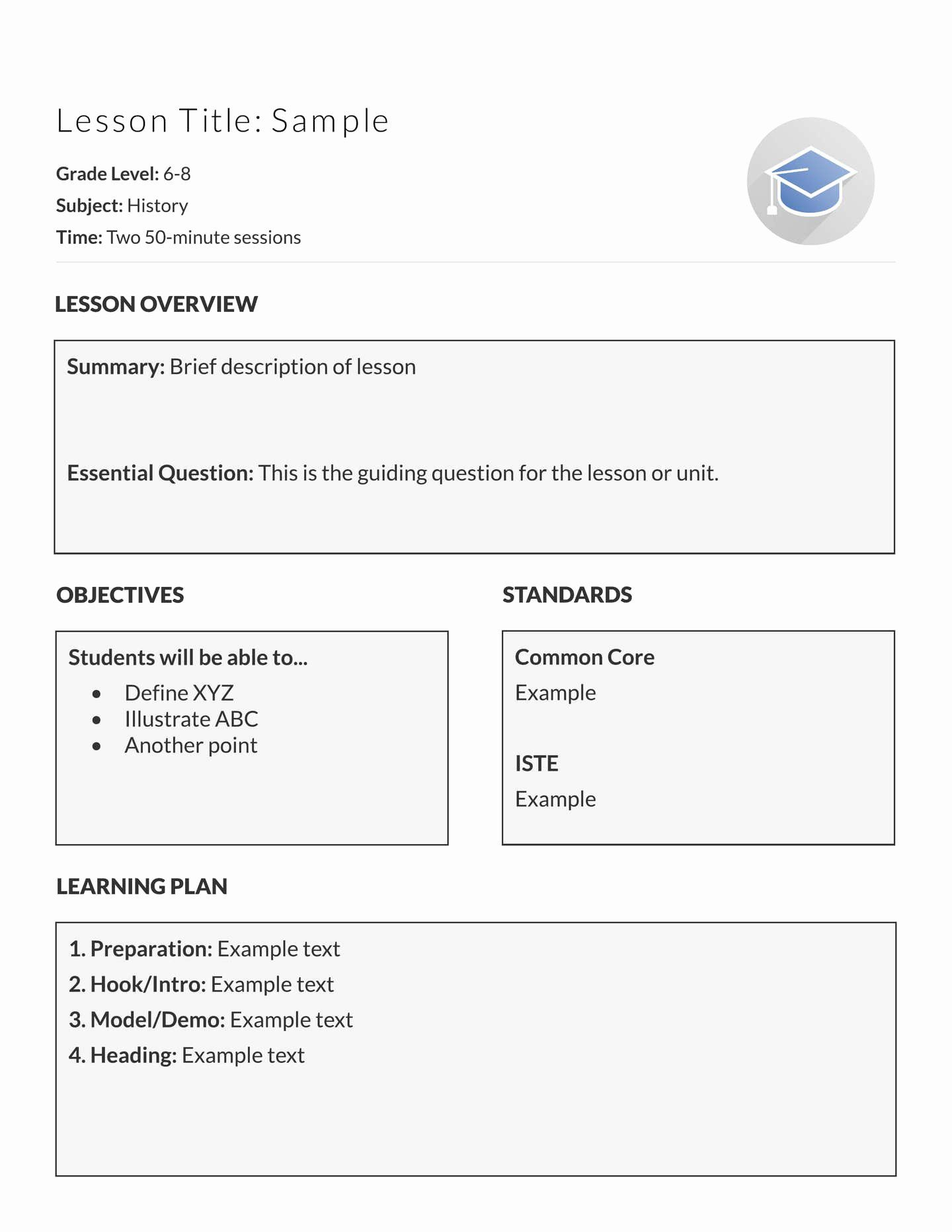 √ 30 Teacher Lesson Plans Template In 2020 | Lesson Plan