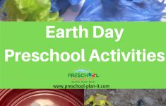 Earth Week Lesson Plans For Preschool