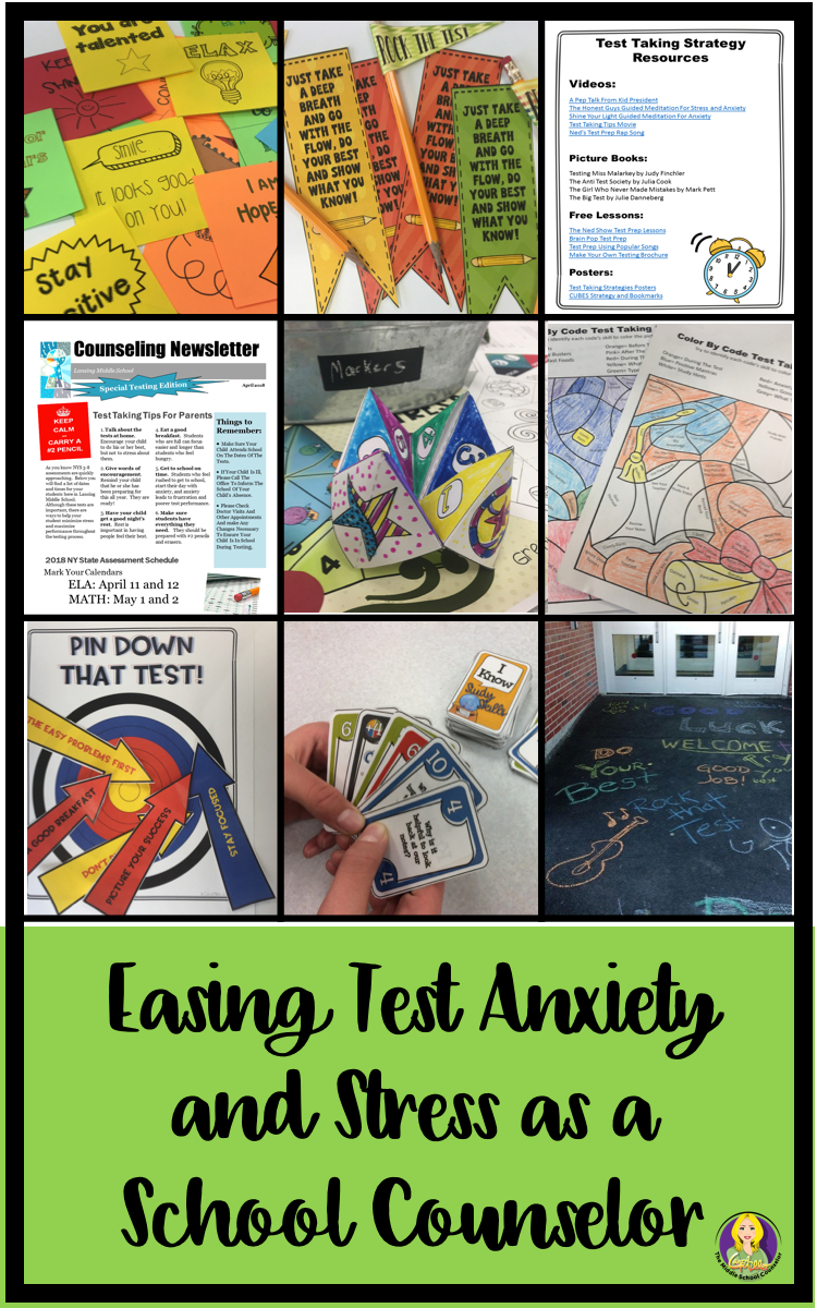 Easing Test Anxiety And Stress As A School Counselor - The