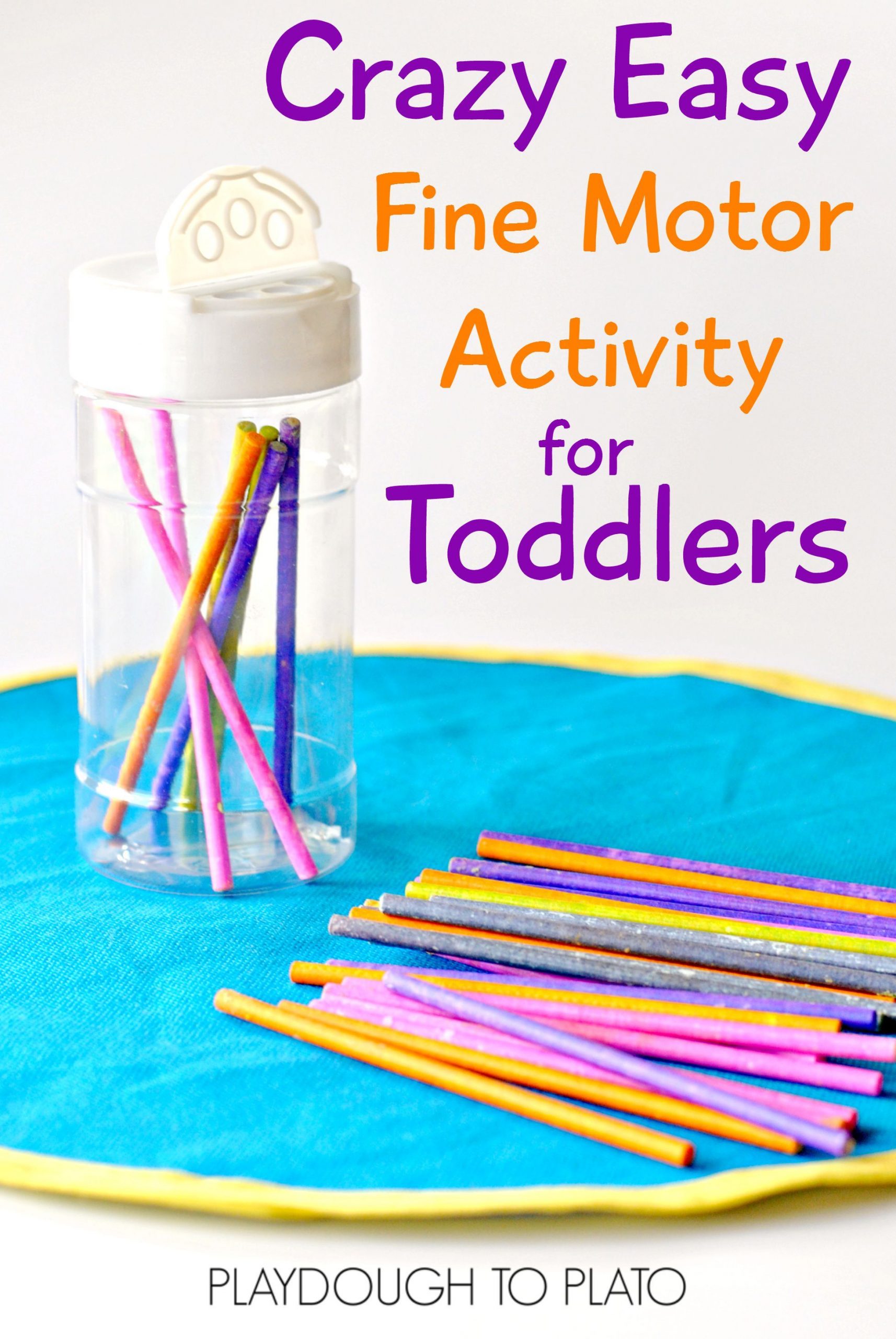 Easy Fine Motor Activity For Toddlers | Toddler Activities