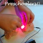 Electricity With Preschoolers & Squishy Circuits Science