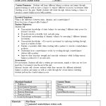 Elementary Physical Education Lesson Plan | Templates At