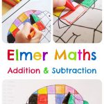 Elmer The Elephant Maths Activities (Free Downloadable