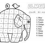 Elmer The Patchwork Elephant Coloring Page | Bilderbuch
