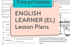 English Language Learners Lesson Plans