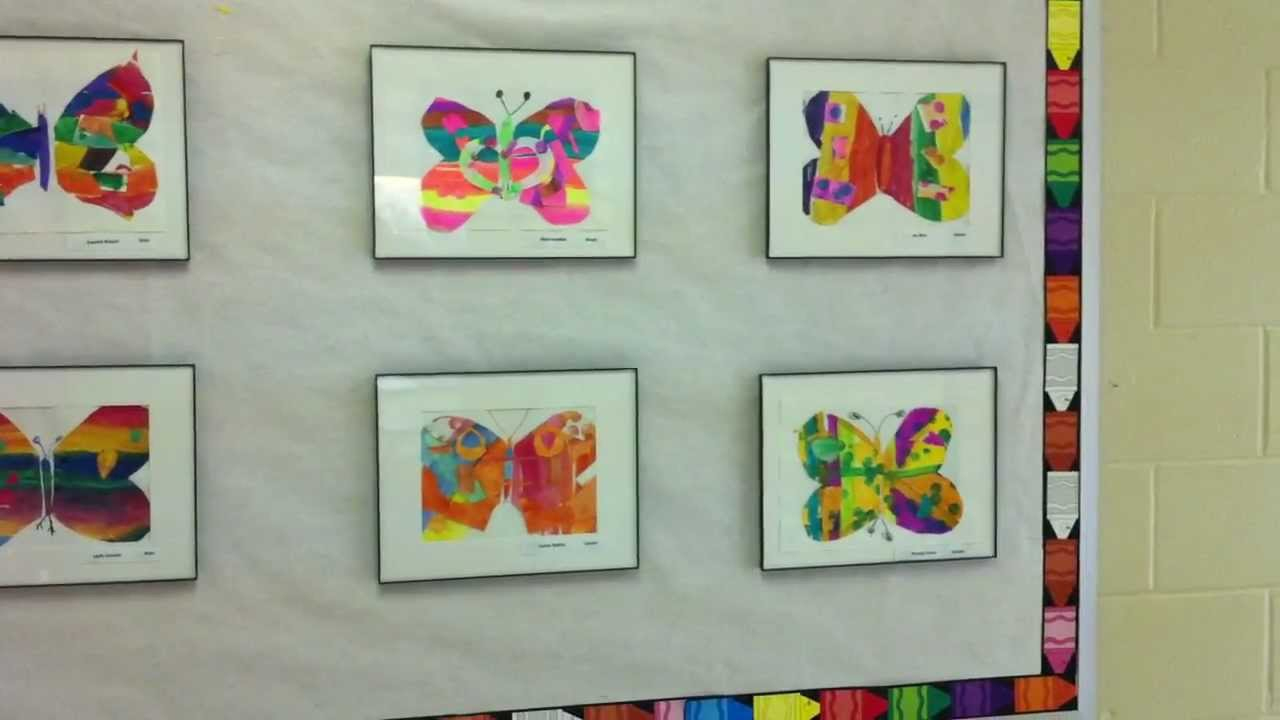 Eric Carle Art Display