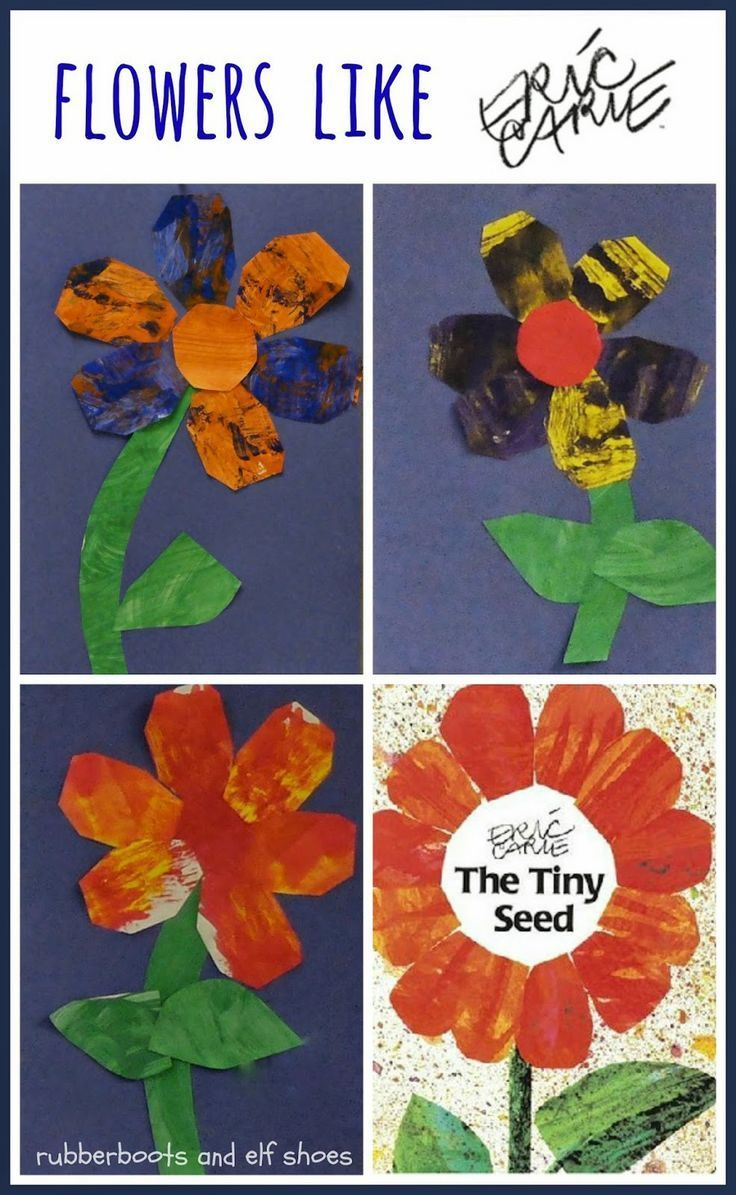 Eric Carle Flowers Activity For The Tiny Seed - One Of Our